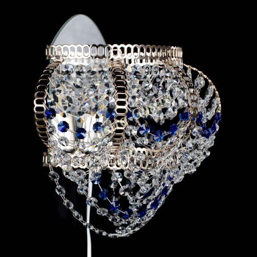 Бра Альфа №1 синяя в Кирове Гусь Хрустальный