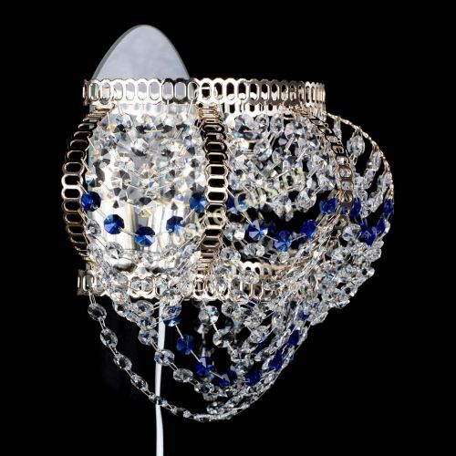 Бра Альфа №1 синяя в Кирове Гусь Хрустальный