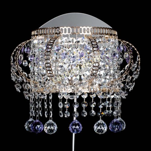 Бра Альфа №2 фиолетовая в Кирове Гусь Хрустальный