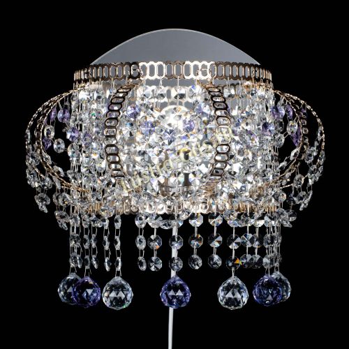 Бра Альфа №2 фиолетовая в Кирове Гусь Хрустальный