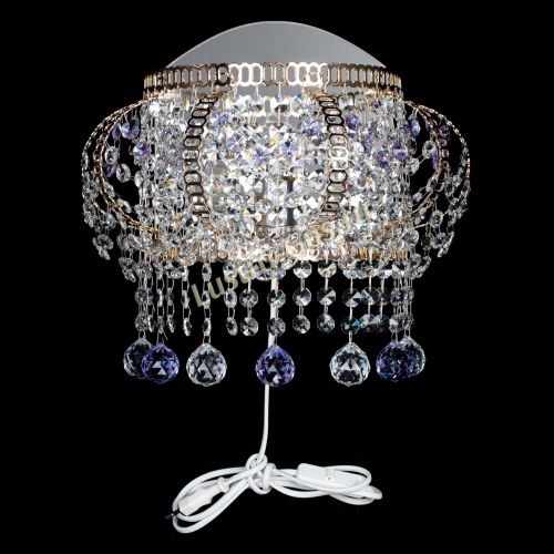 Бра Альфа №2 фиолетовая в Кирове Гусь Хрустальный