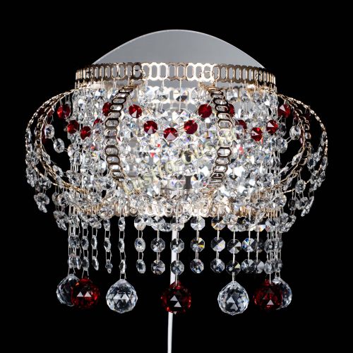 Бра Альфа №2 красная в Кирове Гусь Хрустальный