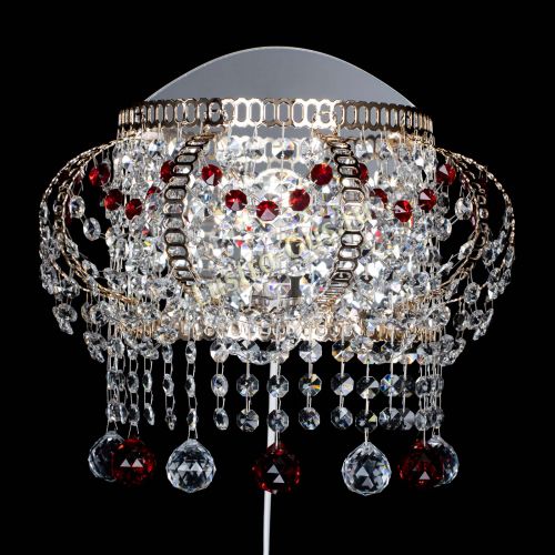 Бра Альфа №2 красная в Кирове Гусь Хрустальный