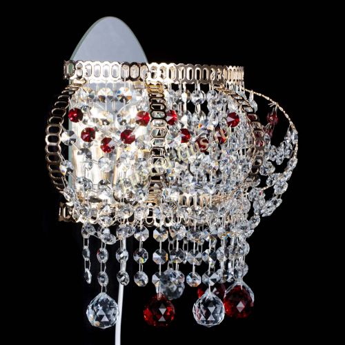 Бра Альфа №2 красная в Кирове Гусь Хрустальный