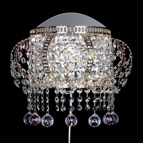 Бра Альфа №2 розовая в Кирове Гусь Хрустальный