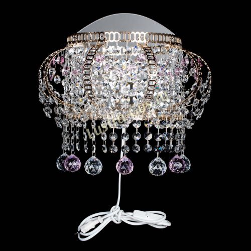 Бра Альфа №2 розовая в Кирове Гусь Хрустальный