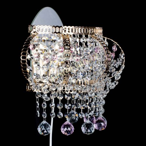 Бра Альфа №2 розовая в Кирове Гусь Хрустальный