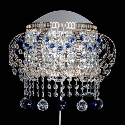 Бра Альфа №2 синяя в Кирове Гусь Хрустальный