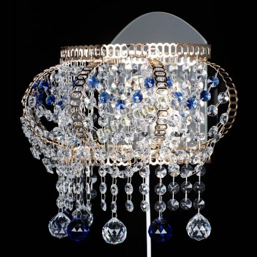 Бра Альфа №2 синяя в Кирове Гусь Хрустальный