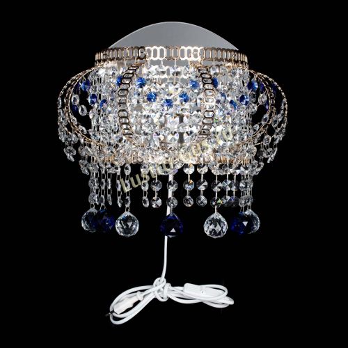 Бра Альфа №2 синяя в Кирове Гусь Хрустальный