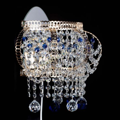 Бра Альфа №2 синяя в Кирове Гусь Хрустальный