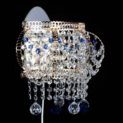 Бра Альфа №2 синяя в Кирове Гусь Хрустальный