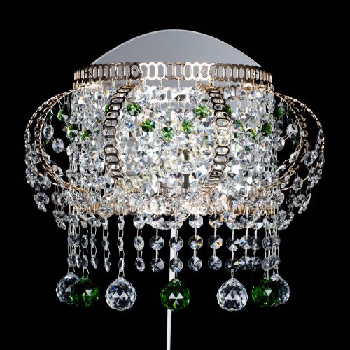 Бра Альфа №2 зеленая в Кирове Гусь Хрустальный