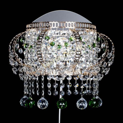 Бра Альфа №2 зеленая в Кирове Гусь Хрустальный