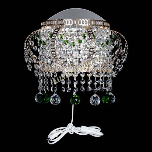 Бра Альфа №2 зеленая в Кирове Гусь Хрустальный