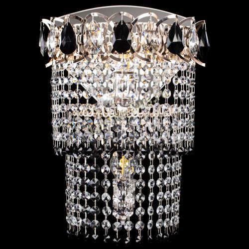 Бра Астра №2 оптикон черная в Кирове Гусь Хрустальный