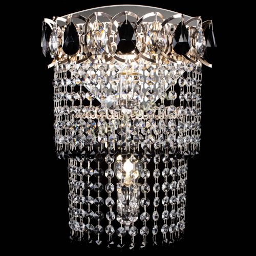 Бра Астра №2 оптикон черная в Кирове Гусь Хрустальный