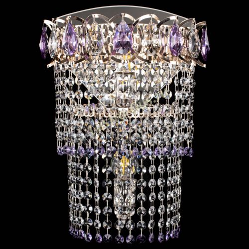 Бра Астра №2 оптикон фиолетовая в Кирове Гусь Хрустальный