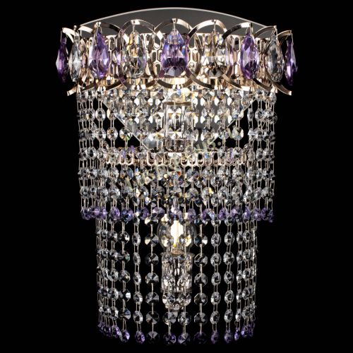Бра Астра №2 оптикон фиолетовая в Кирове Гусь Хрустальный