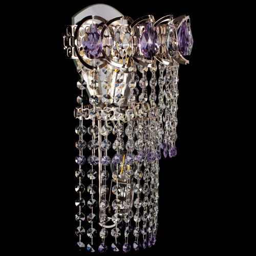 Бра Астра №2 оптикон фиолетовая в Кирове Гусь Хрустальный