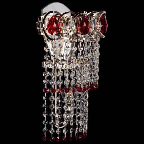 Бра Астра №2 оптикон красная в Кирове Гусь Хрустальный