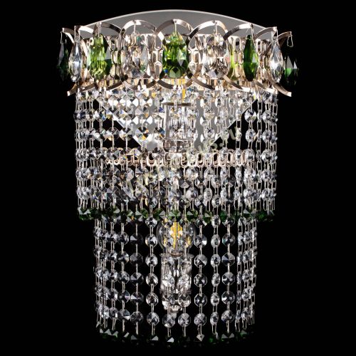 Бра Астра №2 оптикон зеленая в Кирове Гусь Хрустальный