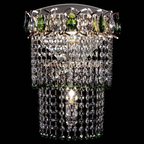 Бра Астра №2 оптикон зеленая в Кирове Гусь Хрустальный