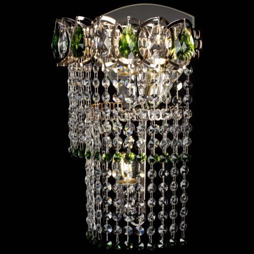 Бра Астра №2 оптикон зеленая в Кирове Гусь Хрустальный