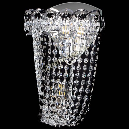 Бра Астра ажур №2 черная в Кирове Гусь Хрустальный