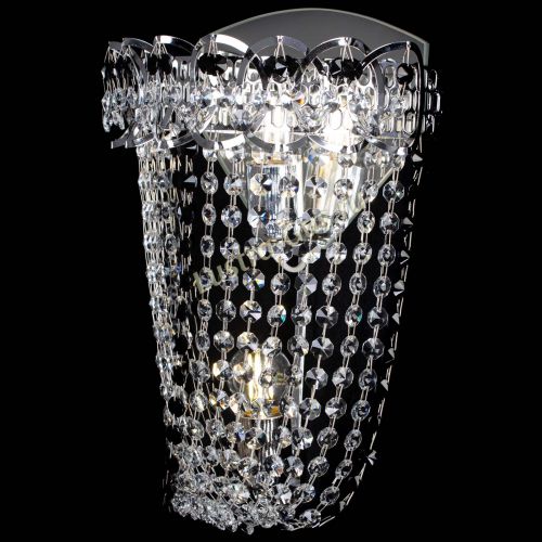 Бра Астра ажур №2 черная в Кирове Гусь Хрустальный