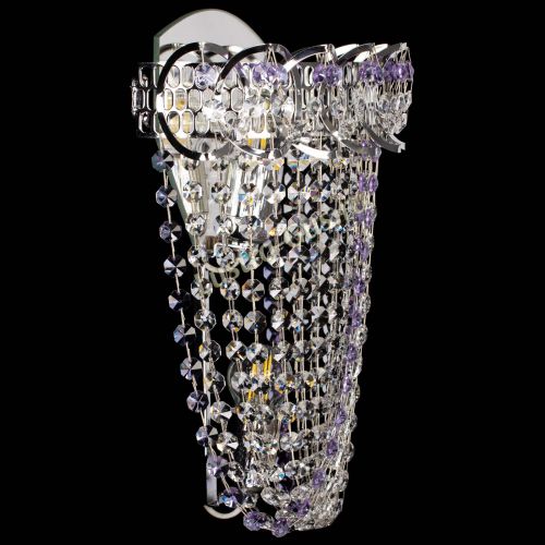 Бра Астра ажур №2 фиолетовая в Кирове Гусь Хрустальный