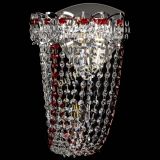 Бра Астра ажур №2 красная в Кирове