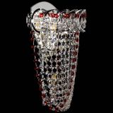 Бра Астра ажур №2 красная в Кирове