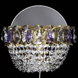 Бра Астра ажур под бронзу фиолетовая в Кирове