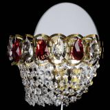 Бра Астра ажур под бронзу красная в Кирове