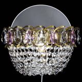 Бра Астра ажур под бронзу розовая в Кирове