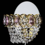 Бра Астра ажур под бронзу розовая в Кирове