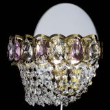 Бра Астра ажур под бронзу розовая в Кирове