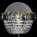 Бра Астра ажур под бронзу синяя в Кирове