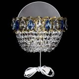 Бра Астра ажур под бронзу синяя в Кирове