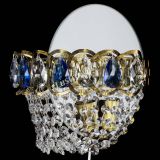 Бра Астра ажур под бронзу синяя в Кирове