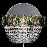 Бра Астра ажур под бронзу зеленая в Кирове