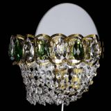 Бра Астра ажур под бронзу зеленая в Кирове