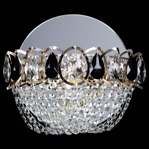 Бра Астра ажур черная в Кирове Гусь Хрустальный