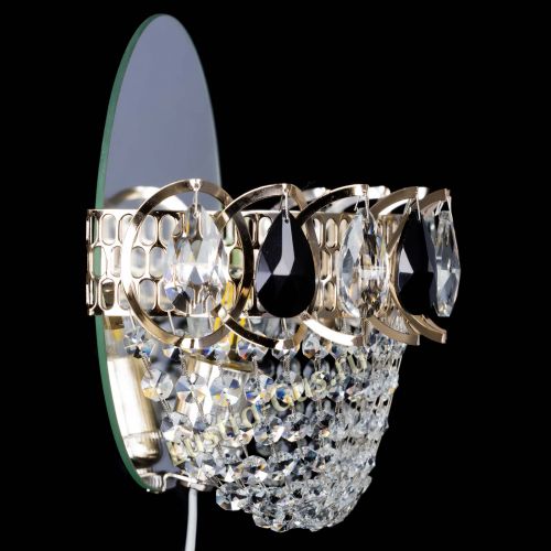 Бра Астра ажур черная в Кирове Гусь Хрустальный