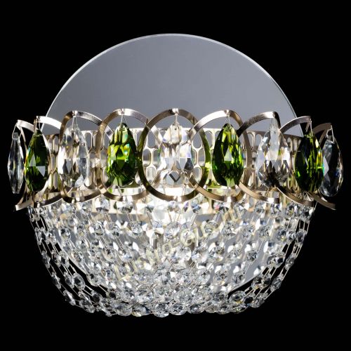 Бра Астра ажур зеленая в Кирове Гусь Хрустальный