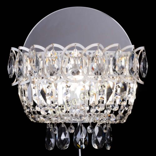 Бра Астра белая в Кирове Гусь Хрустальный