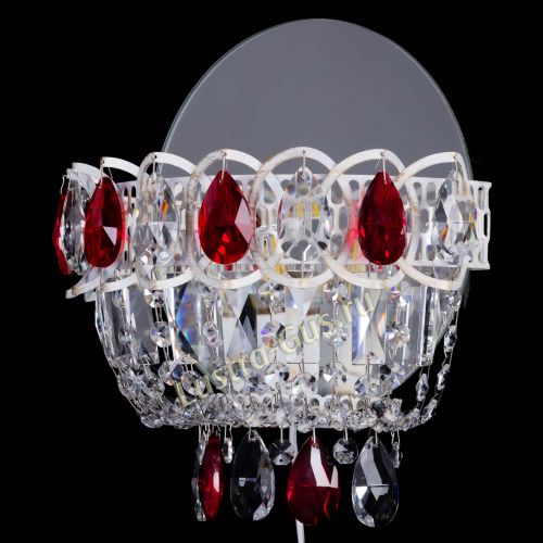 Бра Астра Красная белая  в Кирове Гусь Хрустальный