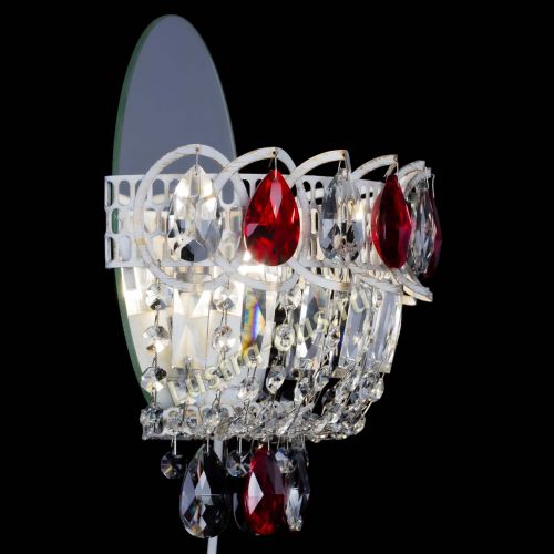 Бра Астра Красная белая  в Кирове Гусь Хрустальный