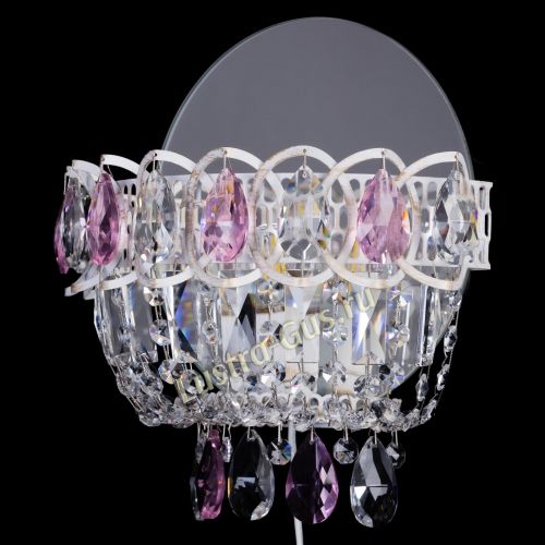 Бра Астра Розовая белая в Кирове Гусь Хрустальный